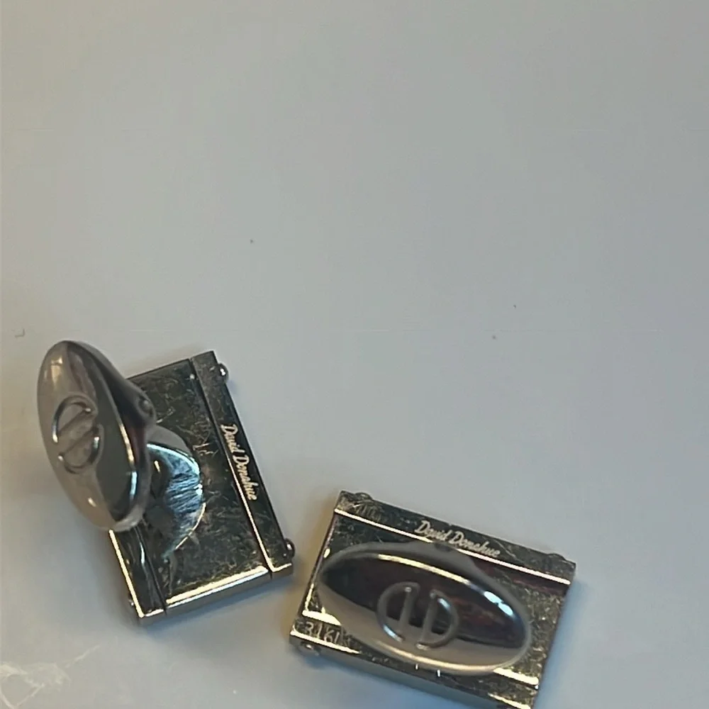 DAVID DONAHUE DIAMOND CUFFLINKS
